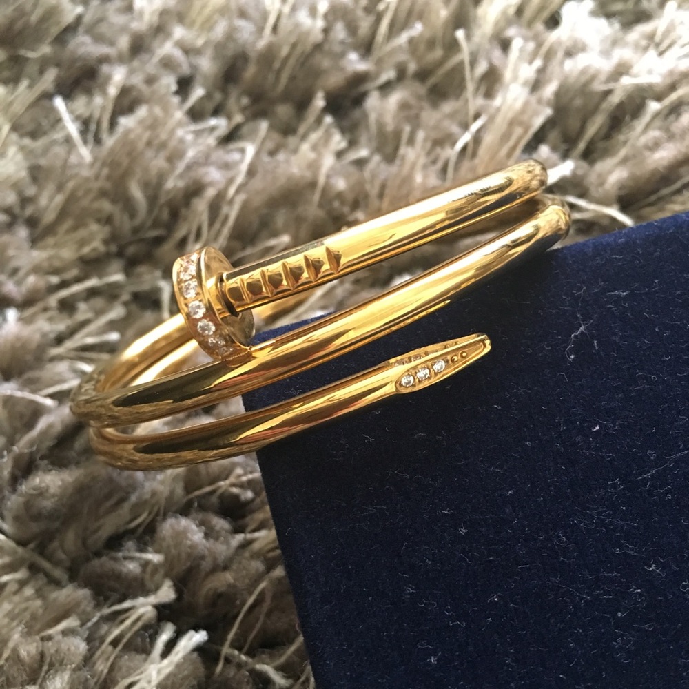 Gold stainless steel
